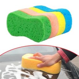 Bloc d'éponge de lavage de voiture fournitures de nettoyage de moto grande taille brosse
