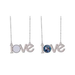 Pendentif de Photo vierge par Sublimation collier à transfert de chaleur bijoux