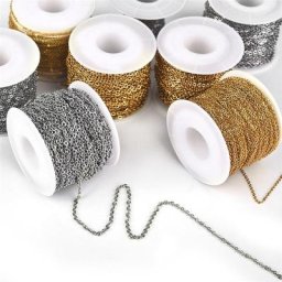 Câble en acier inoxydable JOfor DIY collier en vrac bracelet exécutif accessoires de bijoux