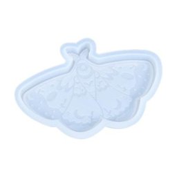 Moule en résine époxy cristal dessous de verre papillon plateau assiette tasse tapis moule en