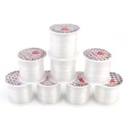 Fil de pêche en cristal sans élasticité ULperlée de bricolage pour bijoux collier et bracelet de