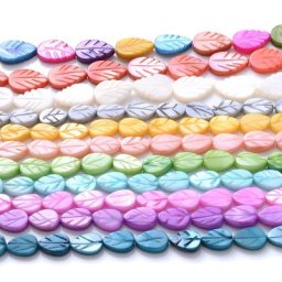 Perles en Nacre Naturelle d'Eau Douce pour Bijoux Accessoires Faits à la Main pour Bracelet