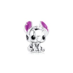 Perles de bijoux Little Moster en argent regardé 925 accessoires de maquillage breloques de