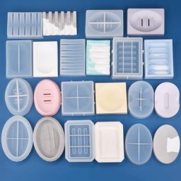 Boîte en silicone en plâtre faite à la main résine de Regina compte tenu du moule porte-anneau en