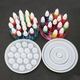 2019 nouveau bricolage fait à la main cristal Silicone moule pour résine époxy résine moule Pigment