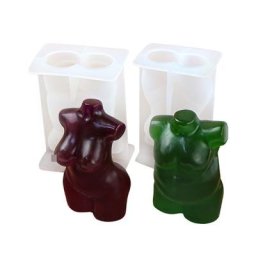 4XBF – moule 3D abstrait pour le corps humain en plâtre époxy pour la fabrication de savon
