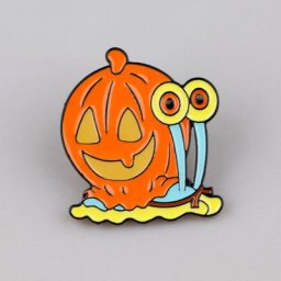 Épingles à revers en forme d'escargot pour sacs à dos en métal émail Badges broches pour femmes