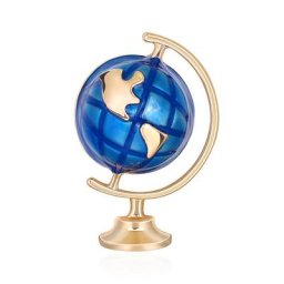 Broches globe débaren émail pour femmes et hommes épingle pour enfants bijoux à la mode design