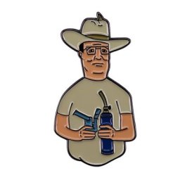 Heady Festival – broche en émail pour mème broche de dessin animé Hank Hill DAB
