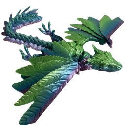 Figurine d'action avec impression mobile Joendoc3D pour adultes plume imprimée en 3D modèle de