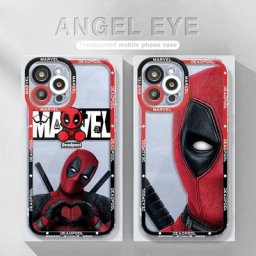 Smartphone résistant Hero Deadpool compatible iPhone 12 14 Pro Max 13 11 7 Plus 8 Mini XR