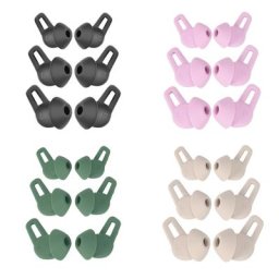 Embouts d'oreille en silicone souple pour écouteurs Freelace bouchons d'oreille de remplacement 3