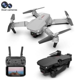 Drone RC pliable avec caméra HD grand angle hélicoptère WIFI FPV 4K 2023 P E88Pro recommandé