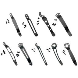 Porte-couteau pliant en acier inoxydable outil de couteau accessoires de bricolage clip arrière