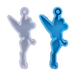 Moule en silicone pour porte-clés bricolage breloques de collier bijoux en résine xy élection