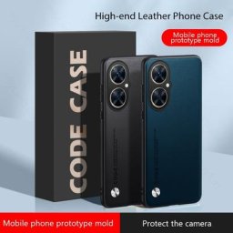 93wei Nova11i 4G Coque arrière en cuir uni de qualité supérieure pour Huawei Nova 11i 11 i i11 4G