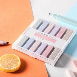 Stylo surligneur coloré à double tête pour étudiant marqueur d'art stylo gel pour document