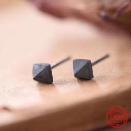 MKENDN – boucles d'oreilles en argent Sterling 100% pour hommes et femmes bijoux fins Style Punk