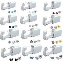 Kit d'unité de piercing de goujon d'oreille pour enfants odorde piercing antarctique bijoux