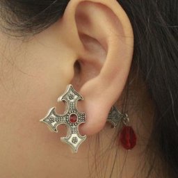 Boucles d'oreilles gothiques goutte d'eau Vintage Piercing mode bijoux cadeau d'halloween