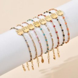 ZMZY – Bracelet Animal mignon en acier inoxydable pour filles chaîne et lien breloque hibou femme