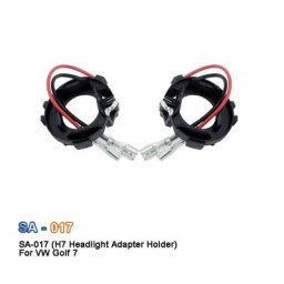 SAARenbach-Support d'ampoules de sauna LED H7 base d'adaptateur pour Volkswagen Golf 7 nouvelle