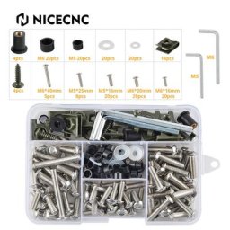 Kit de boulons de carénage de tambour de moto en acier Aprilia Tuono V4 1100 15-21 RSV4 RR 16-21