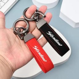 Porte-clés de moto en cuir suédé de haute qualité porte-clés pour Shadow VT 400 600 750 1100
