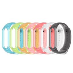 Bracelet en silicone souple résistant à la transpiration pour Mi Band 7 bracelet à boucle