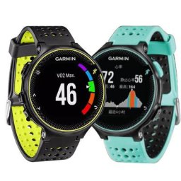 Bracelet de rechange en Silicone pour montre d'extérieur pour Garmin Forerunner 230 / 235 / 220 /