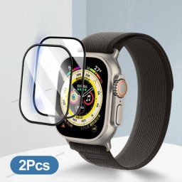 Protecteur d'écran 3D pour Apple Watch Film Hydrogel incurvé à couverture complète pour Apple