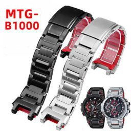 Bracelet de montre pour MTG B1000 Bracelet en métal Coeur d'acier C-asio GSBathroom CK MTG-B1000