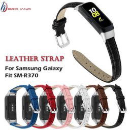 Nouveau Bracelet en Cuir pour Samsung Galaxy Fit SM-R370 Bracelets Bracelet Fit pour SM-R370 Smart