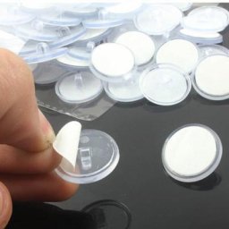 Petit crochet à ventouse transparent pour la salle de bain crochet auto-adhésif pour affiche