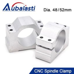 Pince de serrage de moteur de broche de Machine de routeur diamètre de 48mm 52mm pour support de