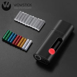 Wowstick-Mini stylo à colle thermofusible aste sans fil kit de bâtons de colle couvercle de