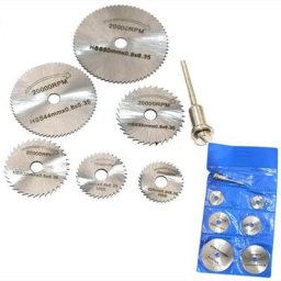 Lames de scie en acier rapide outil rotatif Portable HSS lames de scie circulaire ensemble de lames