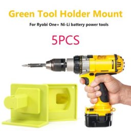 Support de batterie pour Ryobi 18V adaptateur de fixation de perceuse valise pour les outils