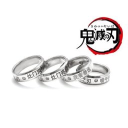 Anime Demon Slayer Band Ring Kimetsu No Yaiba Kamado Tanjirou Kamado Nezuko Agatsuma Zenitsu