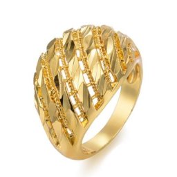 Bague de doigt en or punk pour hommes et femmes bande de fête indienne et éthiopienne bijoux de