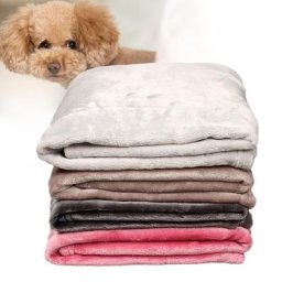 Couverture en Polymères pour Animaux de Compagnie Chaude Douce pour Chat Chien Chiot Lit