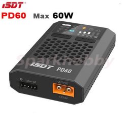 ISDT-Chargeur intelligent SnapQuick pour drones de course RC PD60 60W Lipo veHV veFe