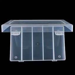 Capsules porte-monnaie en plastique 25mm avec boîte de rangement et joint en mousse pour pièces de