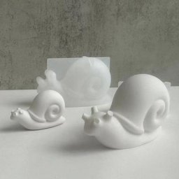 Moule en silicone pour petite élection en cristal moule en résine xy escargot petit animal