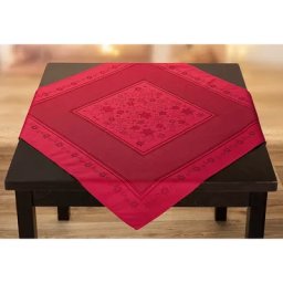 Nappe en damas à broder « étoiles »
