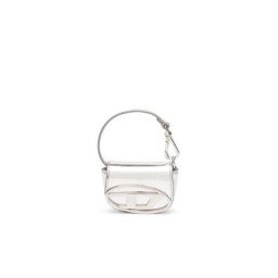 DIESEL Bijou de sac en cuir métallisé