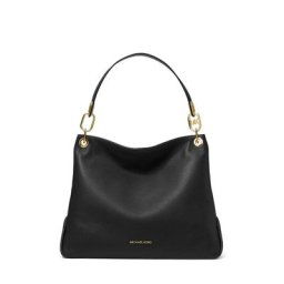 Michael Kors Grand sac porté épaule Trisha en cuir grainé