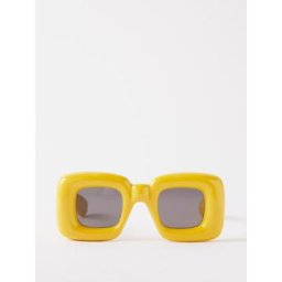 Loewe Lunettes de soleil carrées épaisses s