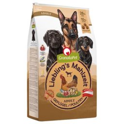2x10kg Adult volaille GranataPet Liebling's Mahlzeit - Croquettes pour chien