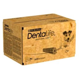 60 bâtonnets (20x49g) PURINA Dentalife à mâcher, pour chien de petite taille (7-12kg)